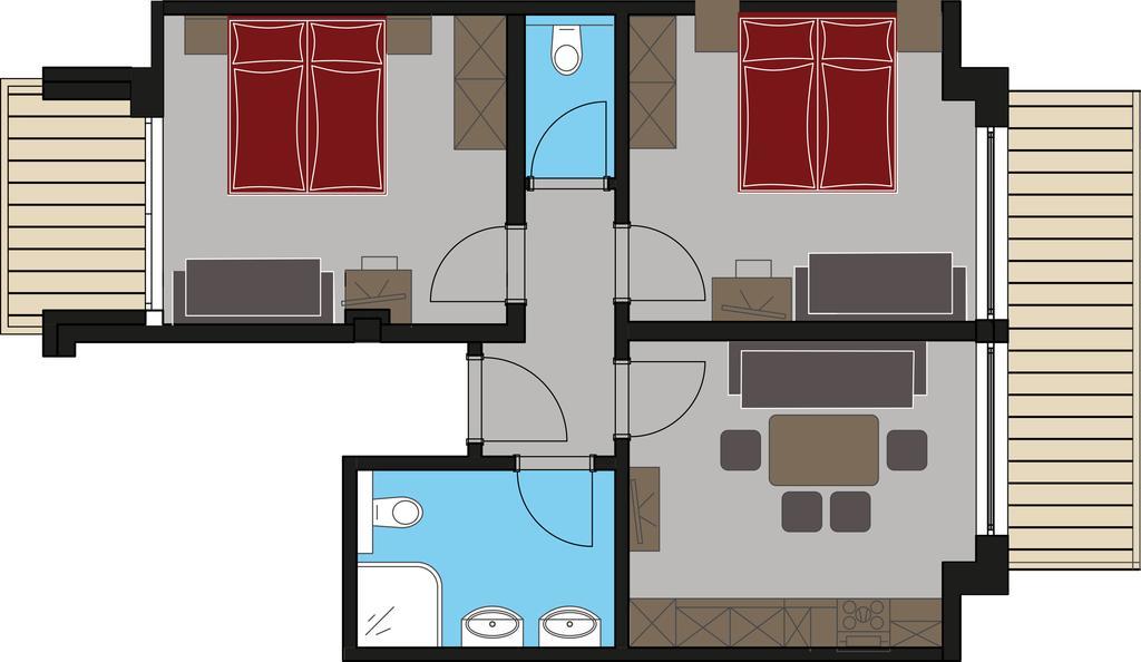 Appartements Almnest Schladming Eksteriør bilde